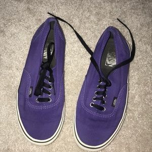 Purple vans